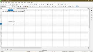 How to Switch Between Insert and Overwrite Mode in LibreOffice Calc [upl. by Jenette]