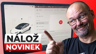 Nová aktualizace Tesly YouTube Music a rodičovská kontrola  BACINATV [upl. by Kered]