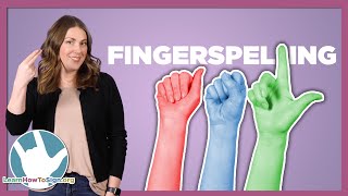 12 ASL Fingerspelling Essential Rules Tips amp Tricks  Free Lesson [upl. by Rebane]