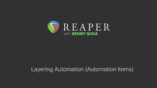 Layering Automation in REAPER [upl. by Sillert]