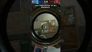 Narrowly recovering to get an Ace comprised of 5 headshots r6xbox r6 rainbowsixsiege fps fyp [upl. by Aland253]