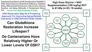 Glycine  NAcetyl Cysteine Supplementation Increases Lifespan [upl. by Shelton]