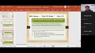 Bank Audit 2023  IRAC Norms with Case Studies Webinar at Ratnagiri Branch of WIRC Of ICAI 230323 [upl. by Koy]