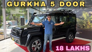 Force Gurkha 5 Door 2024 Review Nashik  Rs 18 Lakhs [upl. by Enilraep]