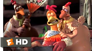 Chicken Run 2000  Flight School Scene 410  Movieclips [upl. by Eelyek]