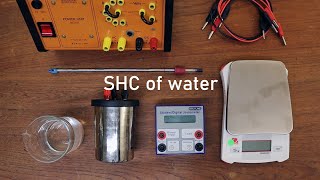 Specific Heat Capacity of Water  Physics Experiment [upl. by Chip322]