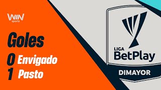 Envigado vs Pasto goles  Liga BetPlay Dimayor 20242  Fecha 6 [upl. by Idnew288]