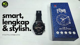 TERBARU SMARTWATCH VYATTA FITME EVO  UNBOXING DAN REVIEW LENGKAP [upl. by Nadnal535]