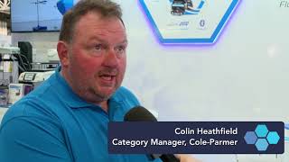 ColeParmer Colin Heathfield at Lab Innovations 2019 [upl. by Aneeles]