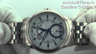 Мужские наручные швейцарские часы Candino C43891 [upl. by Arec]