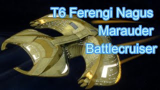 Star Trek Online T6 Ferengi Nagus Marauder Battlecruiser Первый взгляд [upl. by Aila]