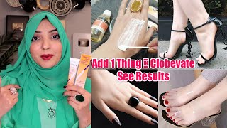 Mix Glycerin amp Secret Ingredient in Clobevate for Skin Whitening Hand amp Feet Lightning [upl. by Atinna]