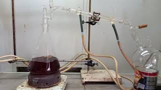 Purification of diethylamine by distillation [upl. by Acinna692]