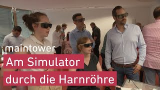 UrologieAusbildung am Harnröhren Simulator  maintower [upl. by Wheelwright92]