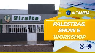 Siralta promove primeiro AgroTech Show em Altamira PA  SBT Altamira [upl. by Haskel68]