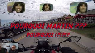 Tour de la Gaspésie 23 en moto par la route en duo KLR650 et NC700x [upl. by Ayekin]