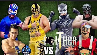 BATMAN NIÑO TORTA Y PERFIL VS ZARZY TIGER PITAGORAS JR Y TUROK JR [upl. by Tarra]