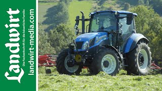 New Holland T575 Praxistest  landwirtmediacom [upl. by Danika]