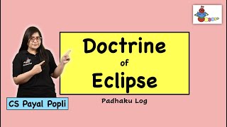 Doctrine of Eclipse  Doctrine of Eclipse in Hindi आच्छादन का सिद्धांत  Article 13 [upl. by Rozanne]