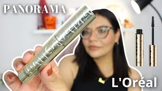 ¡NUEVO RIMEL Panorama de LOréal en pestañas muy cortas💄 A prueba de agua💧 [upl. by Einehpets182]