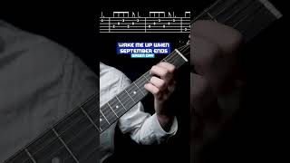 Wake Me Up When September Ends  Green Day  TABS Tutorial  Dr Guitar [upl. by Doris]