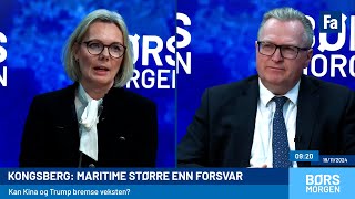 Et dypdykk i vekstmaskinen Kongsberg Maritime Spennlansering og kapitalmarkedsdager [upl. by Jarus850]