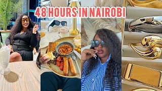 Spend 48hrs in Nairobi with me Gusohoka kurya  Guhaha muri Nairobi Nari nkumbuye bebe wanjye 🥹 [upl. by Eeltrebor]