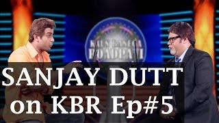 Sanjay Dutt on Kaun Banega Roadpati Season 2  Full Episode 5  ComedyOne [upl. by Asillem]