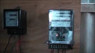 Landis amp Gyr MM2600xdf6 Watthour Meter Run [upl. by Asilaj]