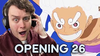 ONE PIECE Opening 26 quotUUUUUSquot REACTION [upl. by Annay]