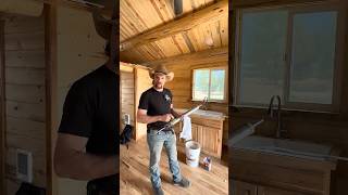 DIY guide to log cabin chinking  Choosing the proper Gun [upl. by Ennaesor218]