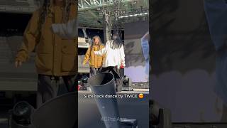 Slick back dance by TWICE TWICE VIP Soundcheck Melbourne Marvel Stadium 231104 twicereadytobe [upl. by Nhojleahcim]