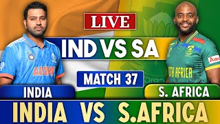 Live IND vs SA Match 37 Preview  India vs South Africa  World Cup 2023 Preview [upl. by Ib14]