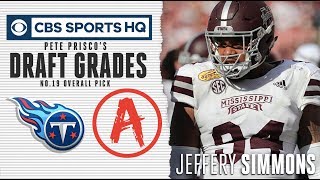 after coming off an ACL tear Jeffery Simmons has a chance to shine  NFL Draft 2019  CBS Sports HQ [upl. by Inele]