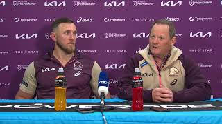 Brisbane Broncos Press Conference  Round 26 26082023  Fox League [upl. by Ert]