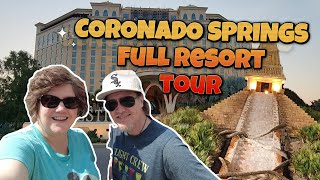 Disneys Coronado Springs Resort Tour and Review [upl. by Lenej]