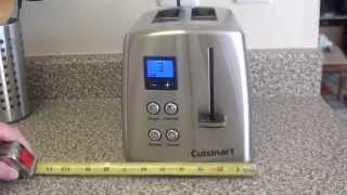 Cuisinart Countdown Classic 2Slice Toaster review [upl. by Nel]