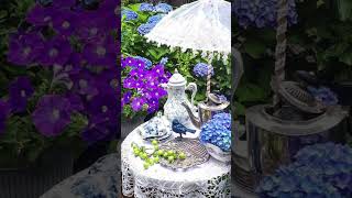 5 Charming Shabby Chic Garden Decor Ideas 💝 shabbychicstyle cottage [upl. by Steinway]