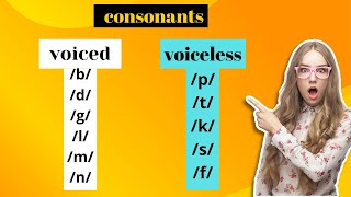 Cuales son las consonates sordas y sonoras en inglés [upl. by Ten]