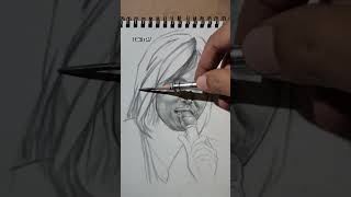 Once Mekel potrait freehand drawing art sketch artist pencildrawing once [upl. by Tegdirb]