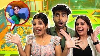 We went to Trampoline Park and this happened 😱 [upl. by Lexy]