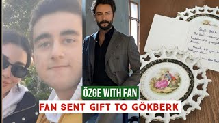 Özge yagiz with Fan Fan Sent Gift to Gökberk demirci [upl. by Daniele]