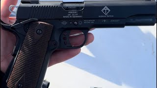 GSG 1911 22lr pistol review [upl. by Irrot]