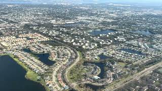 Landing at Sarasota Bradenton Airport 10262024 [upl. by Toolis838]