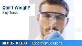 Fill The Gap in Your Lab with New METTLER TOLEDO Balances [upl. by Anne-Corinne906]