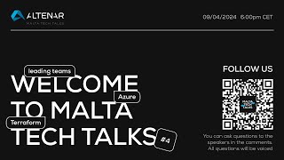 Malta Tech Talks 4 [upl. by Nwahsad940]