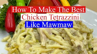 Chicken Tetrazzini  Classic Southern Recipe  Faye Thompson [upl. by Onirotciv]