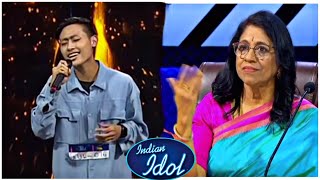 Obom Melodious Performance On quot Bol Do Na Zara quot In Indian Idol 14 Theatre Round Performance [upl. by Gow]