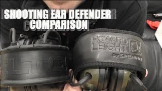 Peltor SportTac vs Howard Leight Impact sport shooting ear defenders [upl. by Nnairrehs]