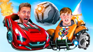 ANGRY GINGE amp BEHZINGA PLAY ROCKET LEAGUE [upl. by Eilah953]